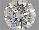 Natural Diamond 0.42 Carats, Round with Excellent Cut, E Color, SI1 Clarity and Certified by IGI