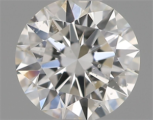 Picture of Natural Diamond 0.42 Carats, Round with Excellent Cut, E Color, SI1 Clarity and Certified by IGI