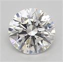 Natural Diamond 0.42 Carats, Round with Excellent Cut, G Color, VVS2 Clarity and Certified by GIA