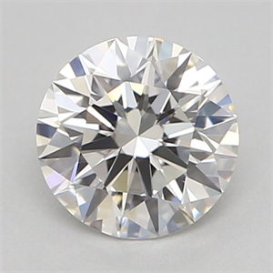 Picture of Natural Diamond 0.42 Carats, Round with Excellent Cut, G Color, VVS2 Clarity and Certified by GIA