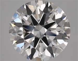 Picture of Natural Diamond 2.70 Carats, Round with Excellent Cut, F Color, VS1 Clarity and Certified by GIA