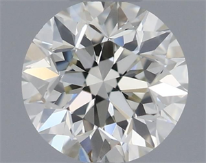 Picture of Natural Diamond 0.40 Carats, Round with Good Cut, I Color, VS1 Clarity and Certified by IGI