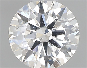 Picture of Natural Diamond 0.40 Carats, Round with Excellent Cut, F Color, SI2 Clarity and Certified by GIA