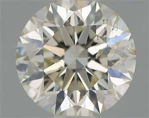 Picture of Natural Diamond 0.61 Carats, Round with Excellent Cut, I Color, SI2 Clarity and Certified by IGI