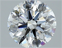 Natural Diamond 1.74 Carats, Round with Excellent Cut, D Color, VVS2 Clarity and Certified by GIA