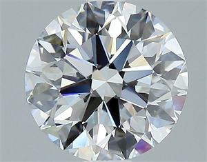 Picture of Natural Diamond 1.74 Carats, Round with Excellent Cut, D Color, VVS2 Clarity and Certified by GIA