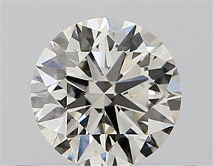 Picture of Natural Diamond 0.40 Carats, Round with Excellent Cut, I Color, VS1 Clarity and Certified by GIA