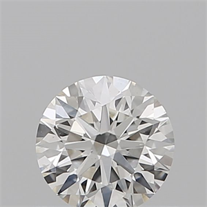 Picture of Natural Diamond 0.43 Carats, Round with Excellent Cut, H Color, VS2 Clarity and Certified by GIA