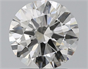 Natural Diamond 1.60 Carats, Round with Excellent Cut, G Color, VS2 Clarity and Certified by GIA