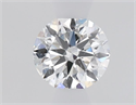 Natural Diamond 0.51 Carats, Round with Very Good Cut, F Color, SI2 Clarity and Certified by GIA