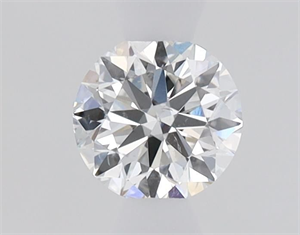 Picture of Natural Diamond 0.51 Carats, Round with Very Good Cut, F Color, SI2 Clarity and Certified by GIA