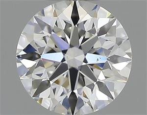 Picture of Natural Diamond 0.45 Carats, Round with Excellent Cut, F Color, SI1 Clarity and Certified by GIA