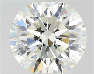 Picture of Natural Diamond 0.50 Carats, Round with Excellent Cut, J Color, VVS2 Clarity and Certified by GIA