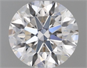 Natural Diamond 0.40 Carats, Round with Excellent Cut, G Color, IF Clarity and Certified by IGI