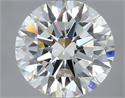 Natural Diamond 0.40 Carats, Round with Excellent Cut, J Color, SI1 Clarity and Certified by GIA