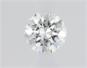 Natural Diamond 0.41 Carats, Round with Very Good Cut, H Color, SI2 Clarity and Certified by GIA