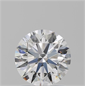 Natural Diamond 1.52 Carats, Round with Excellent Cut, E Color, VS2 Clarity and Certified by GIA