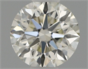 Natural Diamond 0.40 Carats, Round with Excellent Cut, I Color, VS1 Clarity and Certified by IGI