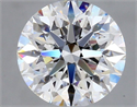 Natural Diamond 1.51 Carats, Round with Excellent Cut, F Color, VVS2 Clarity and Certified by GIA