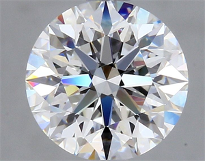 Picture of Natural Diamond 1.51 Carats, Round with Excellent Cut, F Color, VVS2 Clarity and Certified by GIA