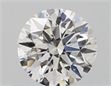 Natural Diamond 0.42 Carats, Round with Very Good Cut, E Color, VS1 Clarity and Certified by GIA