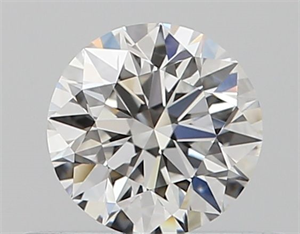 Picture of Natural Diamond 0.42 Carats, Round with Very Good Cut, E Color, VS1 Clarity and Certified by GIA