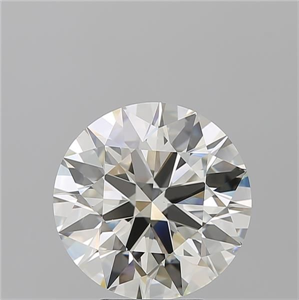 Picture of Natural Diamond 5.01 Carats, Round with Excellent Cut, K Color, SI1 Clarity and Certified by GIA