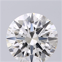 Natural Diamond 3.02 Carats, Round with Excellent Cut, I Color, SI1 Clarity and Certified by GIA