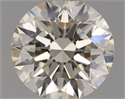 Natural Diamond 0.54 Carats, Round with Excellent Cut, I Color, VS1 Clarity and Certified by IGI