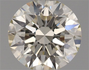 Picture of Natural Diamond 0.54 Carats, Round with Excellent Cut, I Color, VS1 Clarity and Certified by IGI