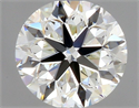 Natural Diamond 0.40 Carats, Round with Very Good Cut, J Color, VS1 Clarity and Certified by GIA