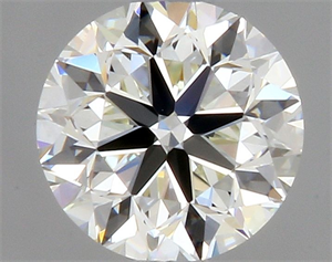 Picture of Natural Diamond 0.40 Carats, Round with Very Good Cut, J Color, VS1 Clarity and Certified by GIA