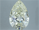 Natural Diamond 10.02 Carats, Pear with  Cut, K Color, VS2 Clarity and Certified by IGI