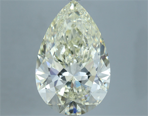 Picture of Natural Diamond 10.02 Carats, Pear with  Cut, K Color, VS2 Clarity and Certified by IGI