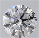 Natural Diamond 2.00 Carats, Round with Excellent Cut, D Color, SI1 Clarity and Certified by GIA