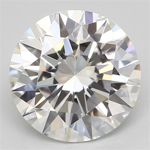 Picture of Natural Diamond 1.50 Carats, Round with Excellent Cut, F Color, VVS1 Clarity and Certified by GIA