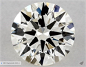 Natural Diamond 0.50 Carats, Round with Excellent Cut, K Color, VS2 Clarity and Certified by GIA