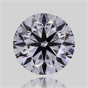 Natural Diamond 0.40 Carats, Round with Very Good Cut, F Color, SI2 Clarity and Certified by GIA