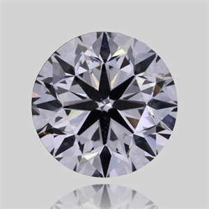 Picture of Natural Diamond 0.40 Carats, Round with Very Good Cut, F Color, SI2 Clarity and Certified by GIA