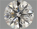 Natural Diamond 0.40 Carats, Round with Excellent Cut, I Color, VS1 Clarity and Certified by IGI