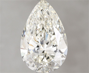 Picture of Natural Diamond 2.01 Carats, Pear with  Cut, I Color, VVS2 Clarity and Certified by IGI