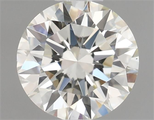 Picture of Natural Diamond 0.50 Carats, Round with Excellent Cut, K Color, VS2 Clarity and Certified by GIA