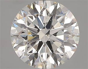 Picture of Natural Diamond 2.02 Carats, Round with Excellent Cut, I Color, SI2 Clarity and Certified by GIA