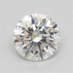 Picture of Natural Diamond 0.40 Carats, Round with Excellent Cut, H Color, VS2 Clarity and Certified by GIA