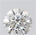 Natural Diamond 0.42 Carats, Round with Excellent Cut, G Color, SI1 Clarity and Certified by GIA