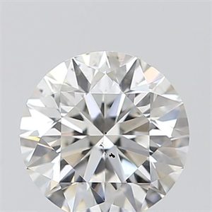 Picture of Natural Diamond 0.42 Carats, Round with Excellent Cut, G Color, SI1 Clarity and Certified by GIA