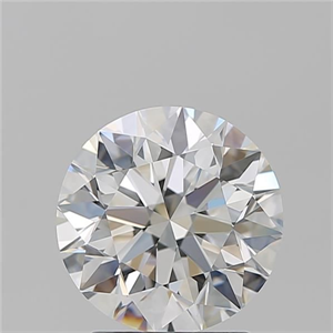 Picture of Natural Diamond 2.25 Carats, Round with Excellent Cut, E Color, VVS1 Clarity and Certified by GIA