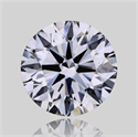 Natural Diamond 2.00 Carats, Round with Excellent Cut, H Color, VVS2 Clarity and Certified by GIA