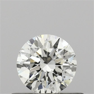 Picture of Natural Diamond 0.42 Carats, Round with Excellent Cut, I Color, SI1 Clarity and Certified by GIA