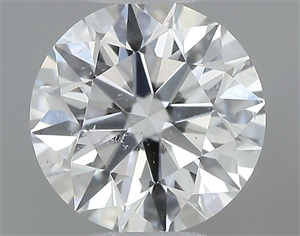 Picture of Natural Diamond 0.40 Carats, Round with Excellent Cut, E Color, SI1 Clarity and Certified by GIA